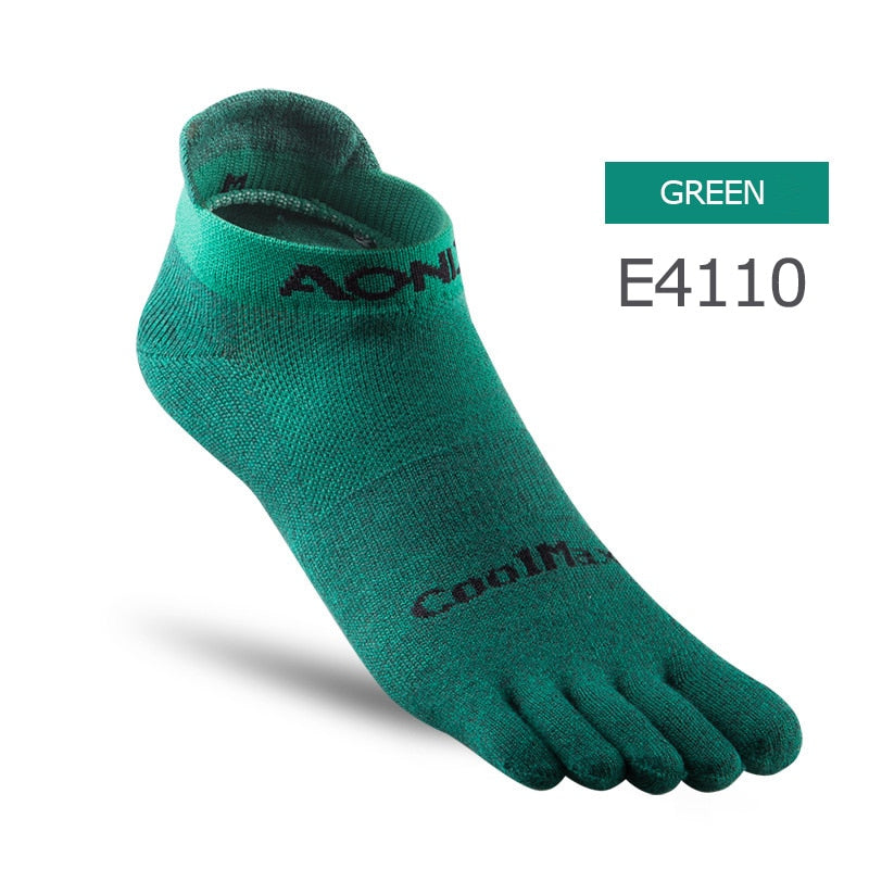 Toe Socks 2019 New CoolSpec Run Lightweight No-show Blister prevention Five Fingers Running Basketball Yoga Socks Men