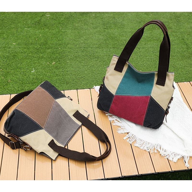 Female Handbag Women Crossbody Bags Large Thicken Canvas Casual Tote Messenger Bags Hobo Bolsas Femininas Grandes Shoulder Bag