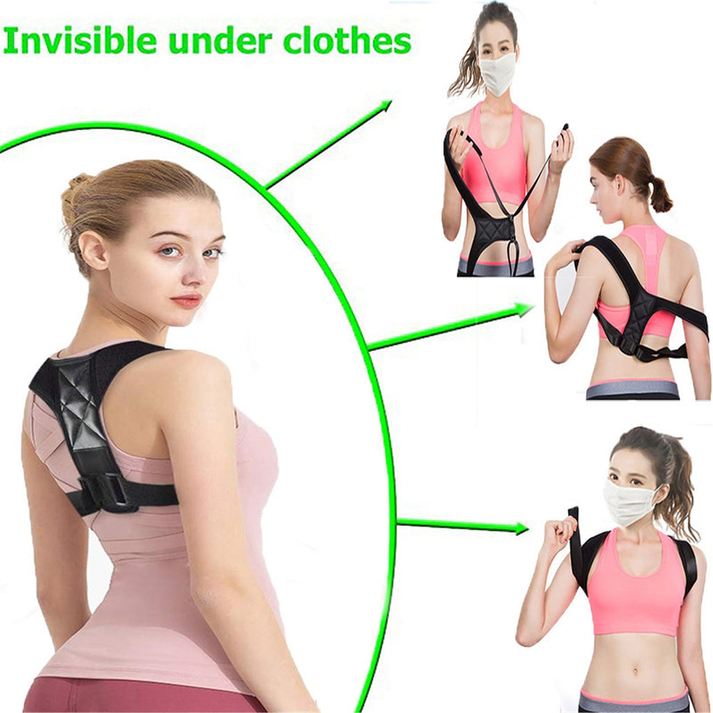 Back Posture Corrector  Belt Adjustable  Clavicle Spine Back Shoulder Lumbar Posture Correction