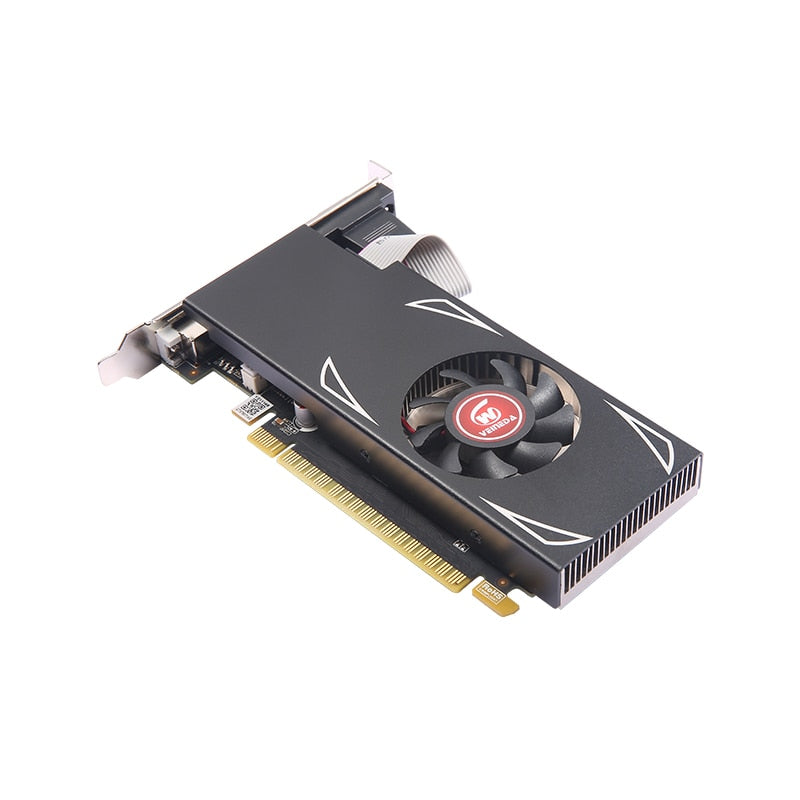 Veineda Graphics Card GTX 750 4GB 128Bit  5012mhz GDDR5 video card  VGA Cards For nVIDIA Geforce Game  R7 350 2GB Refurbished