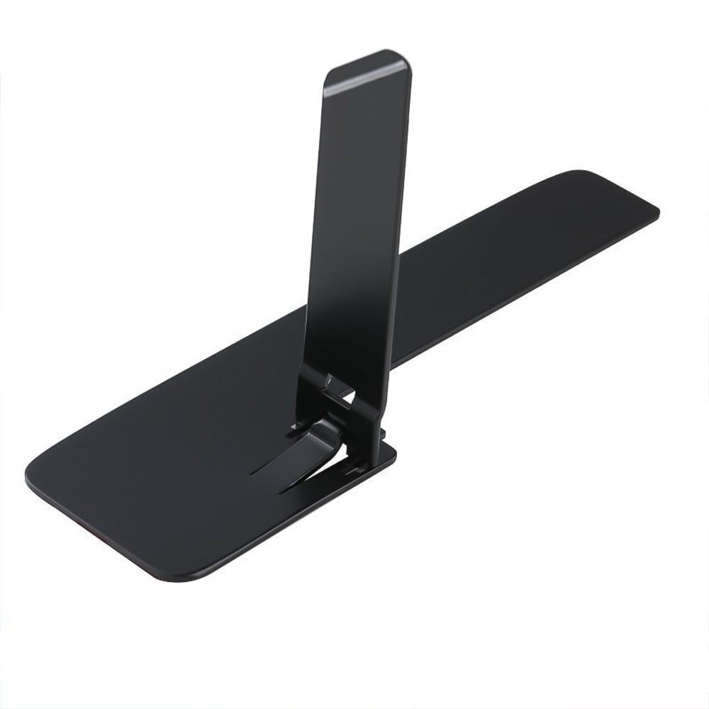 MOBILE Ultra-thin Mini Metal Folding Mobile Phone Holder Stand for IPhone Samsung Xiaomi Invisible Portable Phone Kickstand Bracket