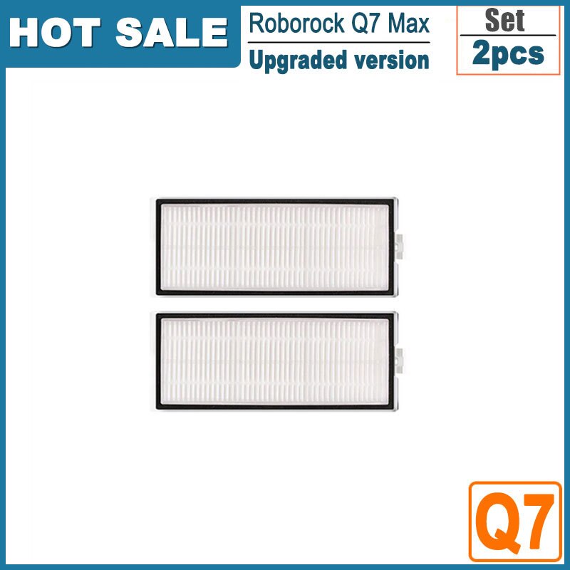 For Xiaomi Roborock Q7 Max,Q7 Max+,Q7 Plus,T8 Hepa Filter Robot Vacuum Cleaner Spare Parts Main Side Brush mop cloth Dust Bag