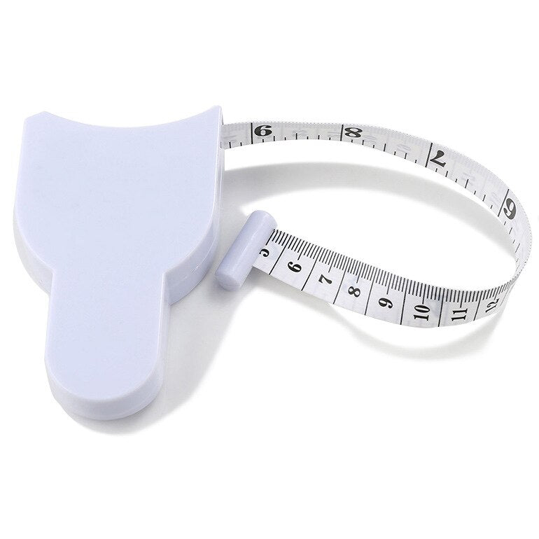 150cm/59in Automatic Telescopic Tape Measure Self-Tightening Body Measuring Ruler Perfect Waist Tape Measure Tape Measur