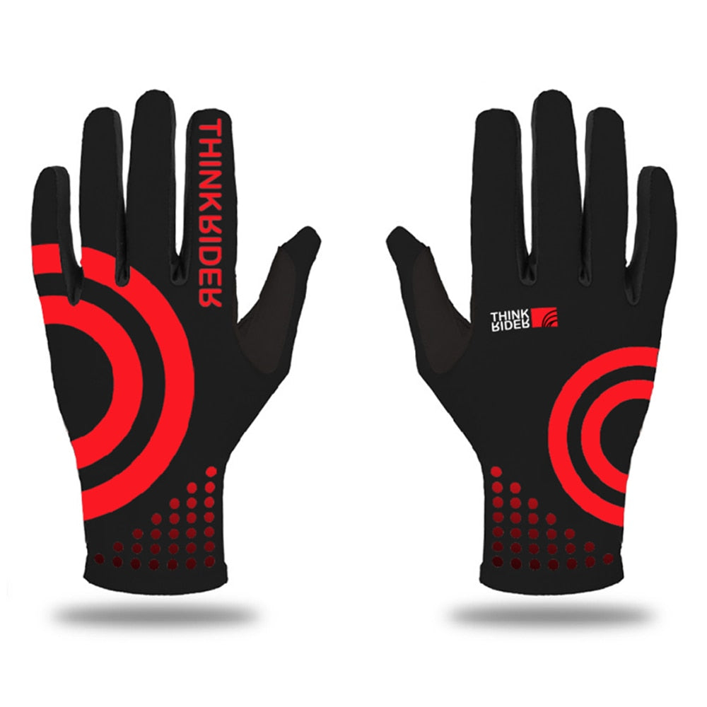 GIYO Cycling Gloves Long Full Fingers Sports Touch Screen Gel Sports Women Men Summer long finger gloves  MTB Road Riding Racing