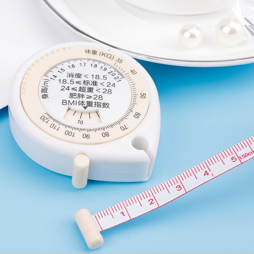 1.5M Automatic Telescopic Tape Measure Fitness Measuring Tape Centimeter Meter Tapes Metric Tape Ruler For Body Tailor Sewing