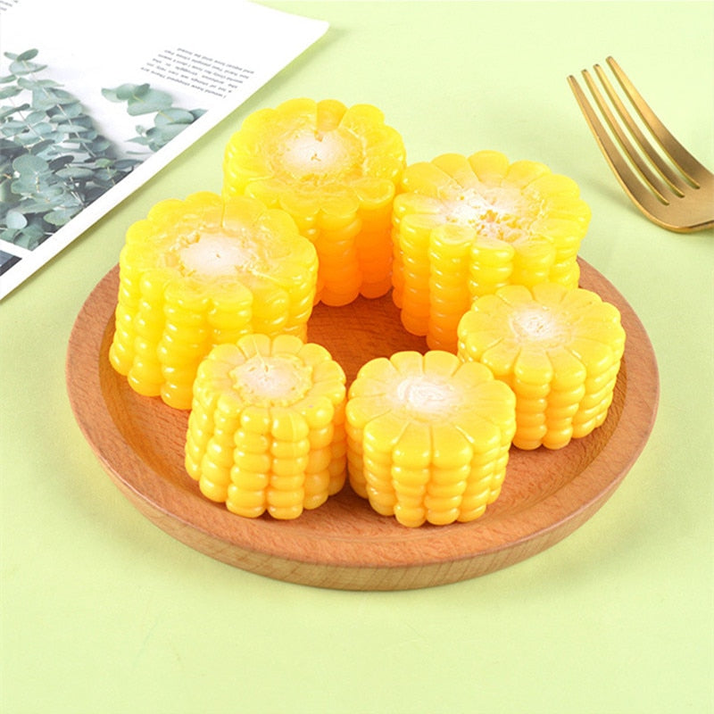 Simulation Corn Fake Food Vegetable Kitchen Props Autumn Decoration Hotel Restaurant Window Display Food Model Home Decor