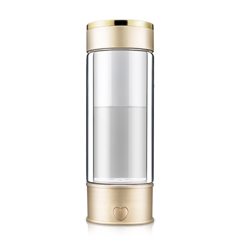 Japanese Titanium Quality Hydrogen-Rich Water Cup Ionizer Maker/Generator Super Antioxidants ORP Hydrogen Bottle 420ml