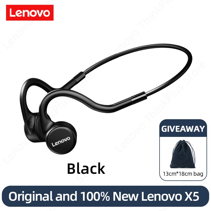 Lenovo Wireless Headphones Bluetooth Earphones X3 X4 X5 X3 Pro Headset Hifi Wireless Earbuds With Microphone Waterproof Earpods