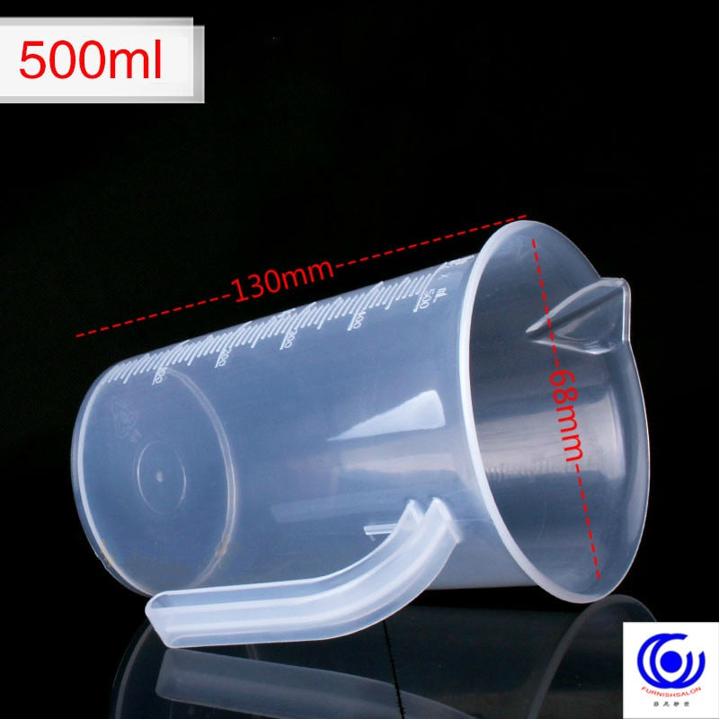 new 100/250/500/1000/2000/3500/5000ml thickened plastic measuring transparent scale cup food grade beaker kitchen milk tea