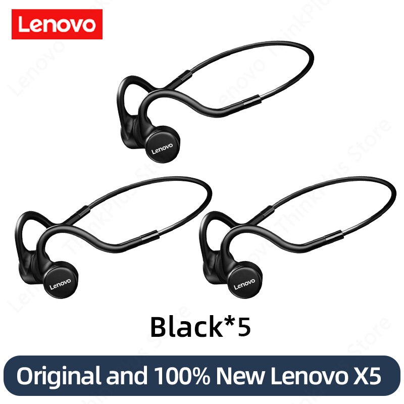 Lenovo Wireless Headphones Bluetooth Earphones X3 X4 X5 X3 Pro Headset Hifi Wireless Earbuds With Microphone Waterproof Earpods