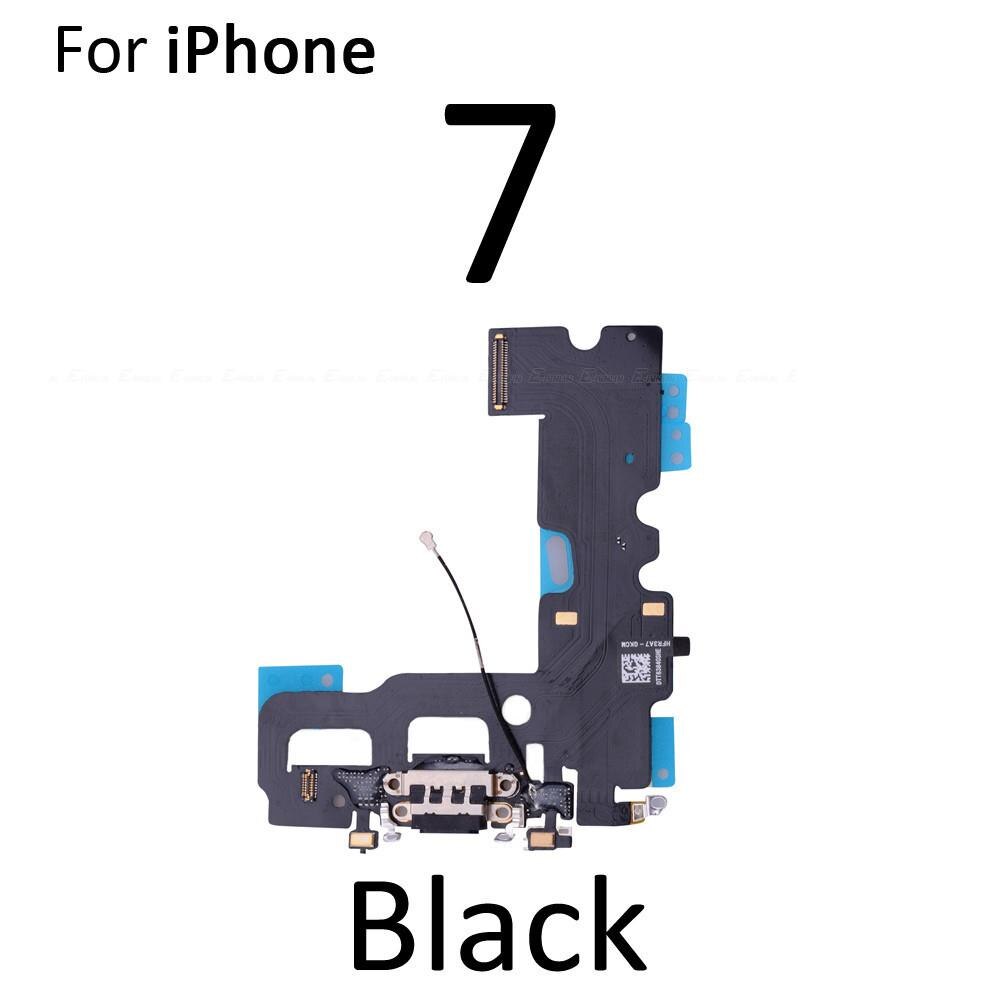 High Quality Charging Flex Cable For iPhone SE 2020 6 6S 7 8 Plus X XS Max USB Charger Port Dock Connector With Mic Flex Cable