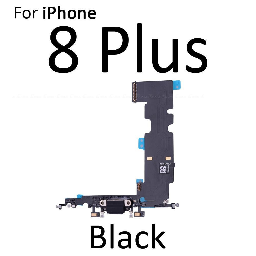 High Quality Charging Flex Cable For iPhone SE 2020 6 6S 7 8 Plus X XS Max USB Charger Port Dock Connector With Mic Flex Cable