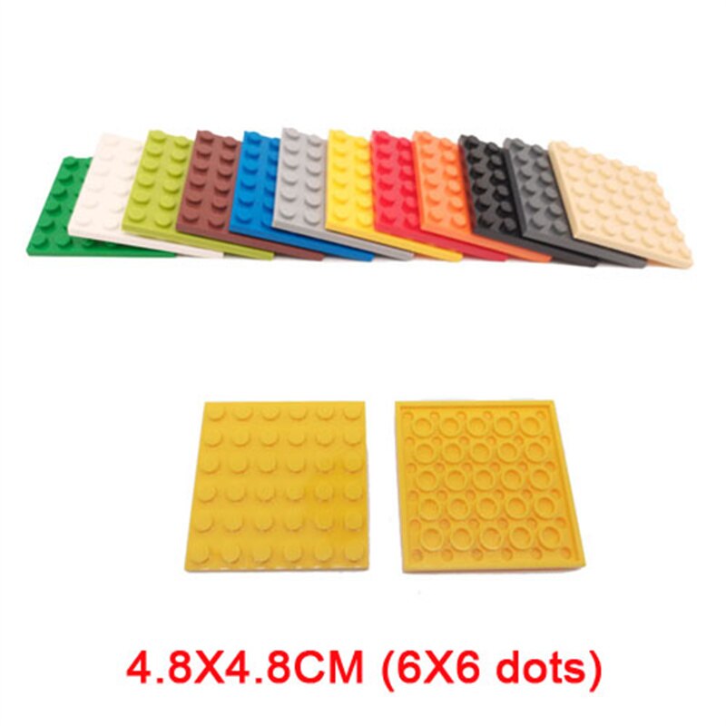 Double-sided Base Plates Plastic Small Bricks Baseplates Compatible classic dimensions Building Blocks Construction Toys 32*32