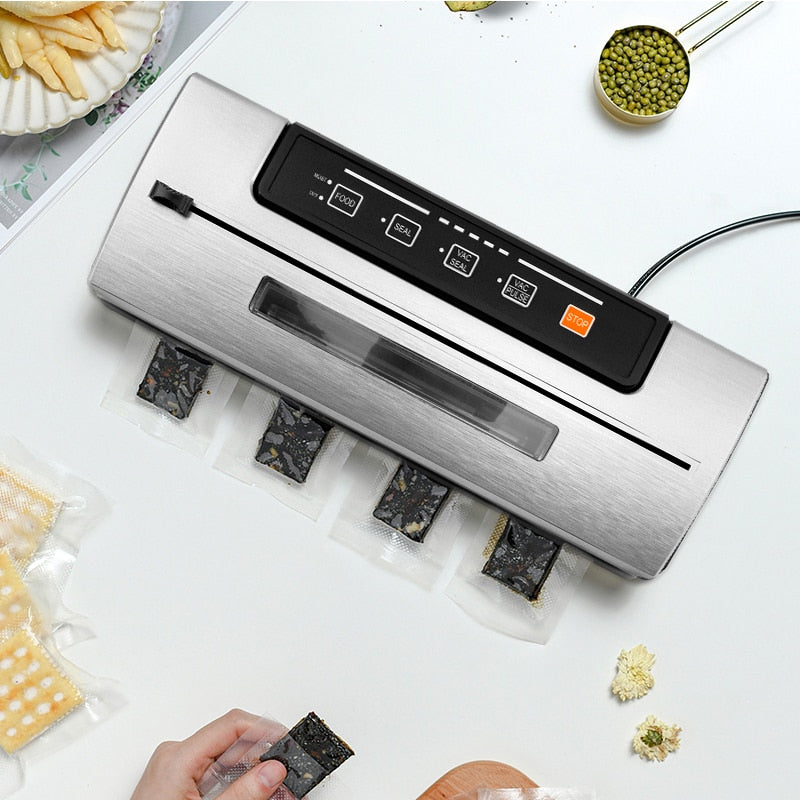 LAIMENG Vacuum Sealer Packaging Machine For Food Storage Household Vacuum Food Packer Sous Vide Vacuum bag Rolls S293