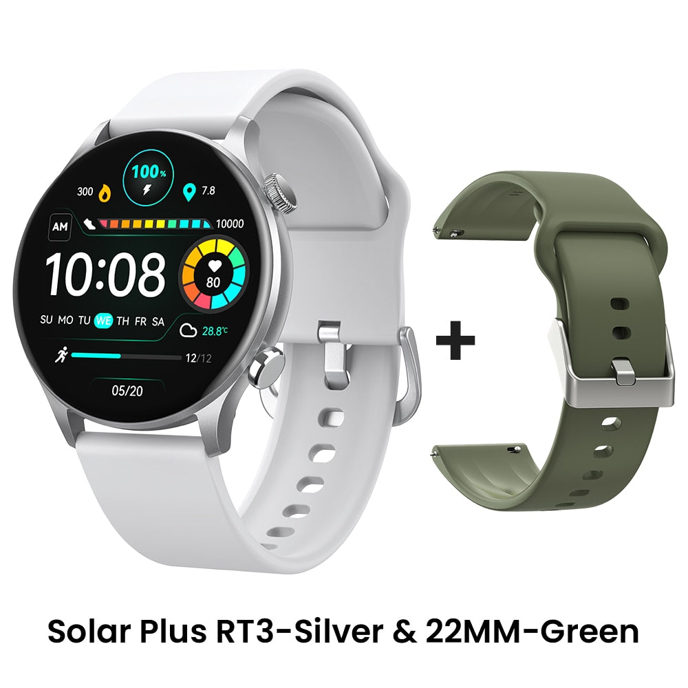 HAYLOU Solar Plus RT3 Smart Watch 1.43"AMOLED Display Bluetooth Phone Call Smartwatch Health Monitor IP68 Waterproof Sport Watch