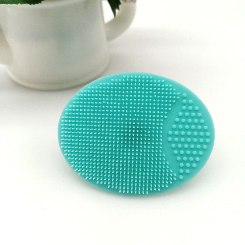 2/1pcs Baby Cleansing Brush Silicone Massager for Face Exfoliating Lifting Face Scrubber Massage Skin Care Tools Beauty Health