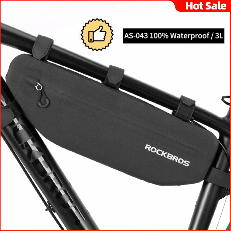 ROCKBROS Cycling Bicycle Bags Top Tube Front Frame Bag Waterproof MTB Road Triangle Pannier Dirt-resistant Bike Accessories Bags