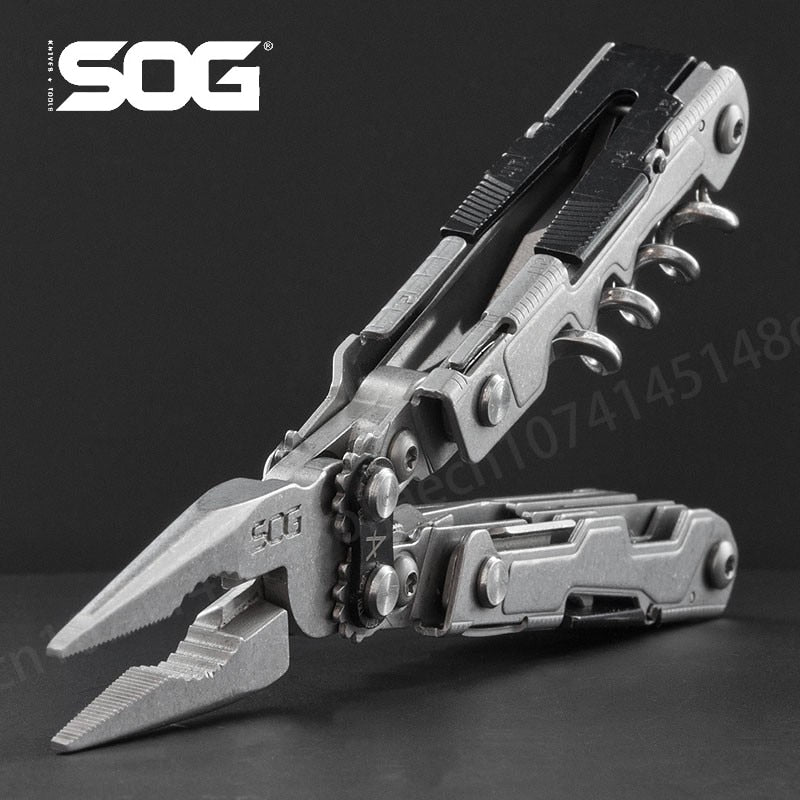 SOG PP1001/PL1001 Mini Multi Function Tool Pliers Folding Pliers Outdoor Camping EDC Equipment