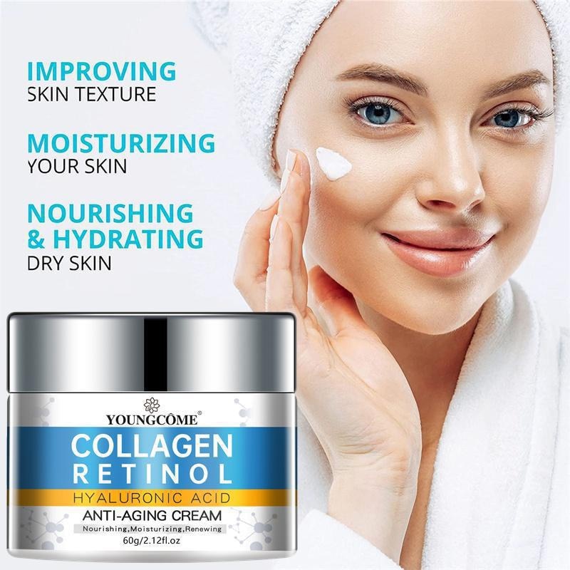 Youngcome Collagen Face Cream Retionl Repairing Moisturizing Nourishing Cream Anti-aging Skin Facial Cream Face Skin Care