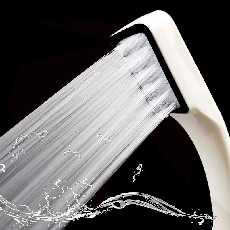 ZhangJi 300 Holes High Pressure Rainfall Shower Head Water Saving 3 Color Chrome Black White Sprayer Nozzle Bathroom Accessories