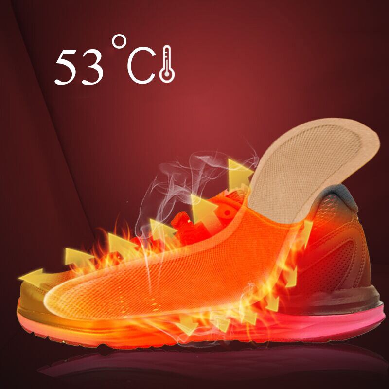 Self-heating Insoles Women Men Winter Outdoor Sport Skiing Feet Warming Insoles Warmer Heating Insoles Foot Heater Pad Shoes Pad