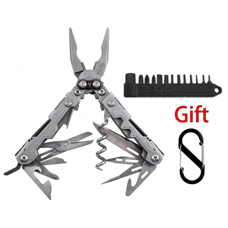 SOG PP1001/PL1001 Mini Multi Function Tool Pliers Folding Pliers Outdoor Camping EDC Equipment