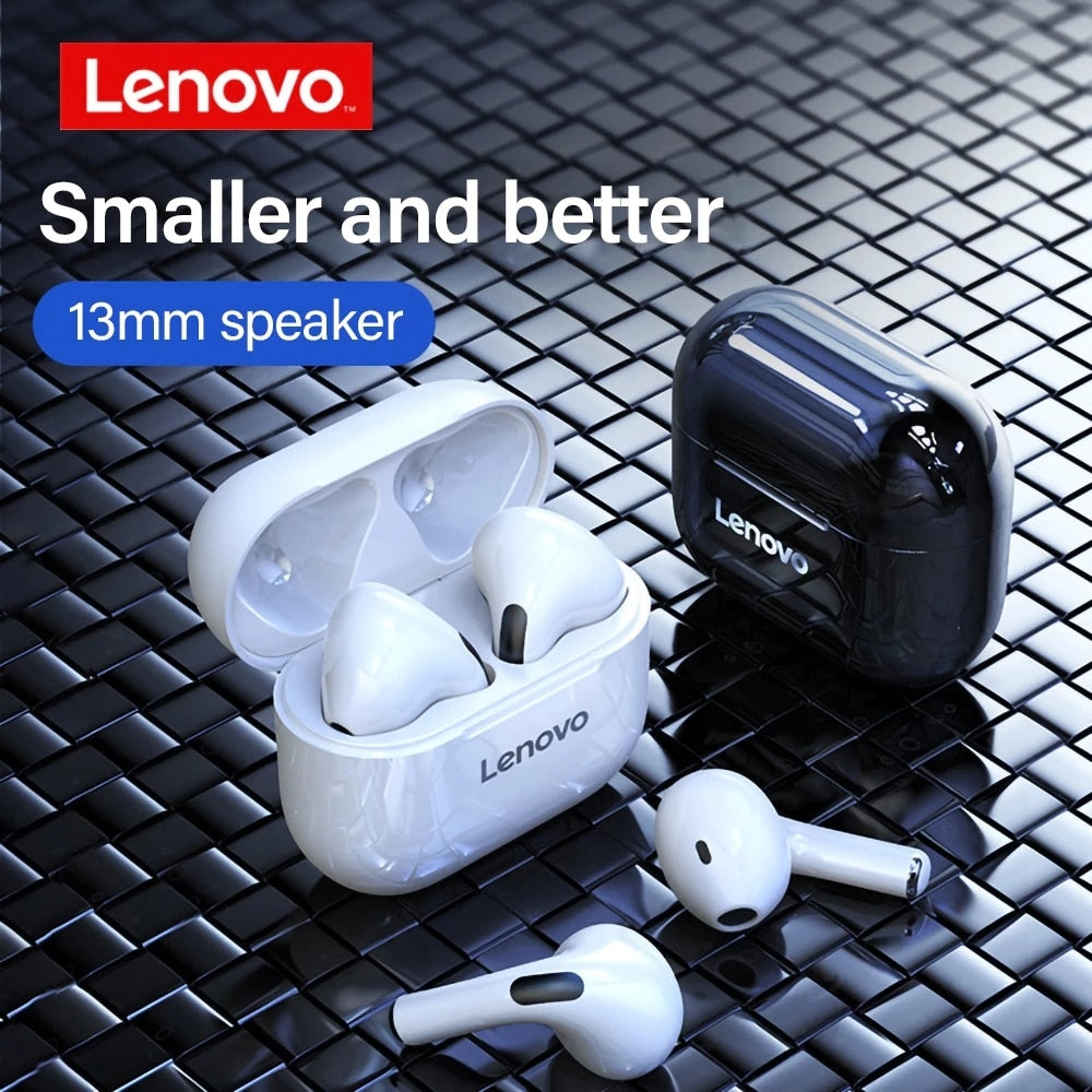 Lenovo lp40 pro /LP40 Bluetooth Earphone 5.0 Immersive Sound  TWS With Microphone Touch Control For Long Standby Time Motion