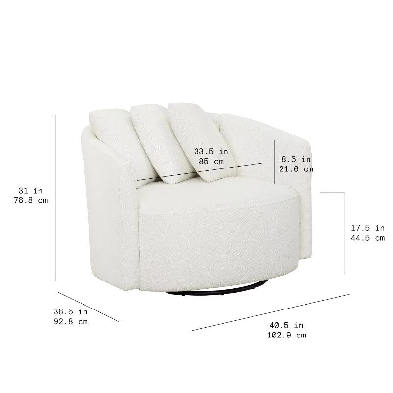 Drew Chair by Drew Barrymore, Cream