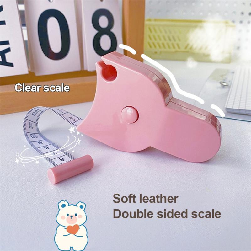 Body Soft Tape Automatic Telescopic Measure For Body Metric Centimeter Tape Film For Body Measurement Sewing Tailor Wholesale