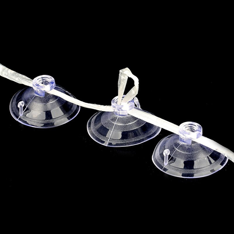 10Pcs 4CM Clear Sucker Suction Cups Button Mushroom Head Suckers Cup Transparent Suckers Wedding Supply