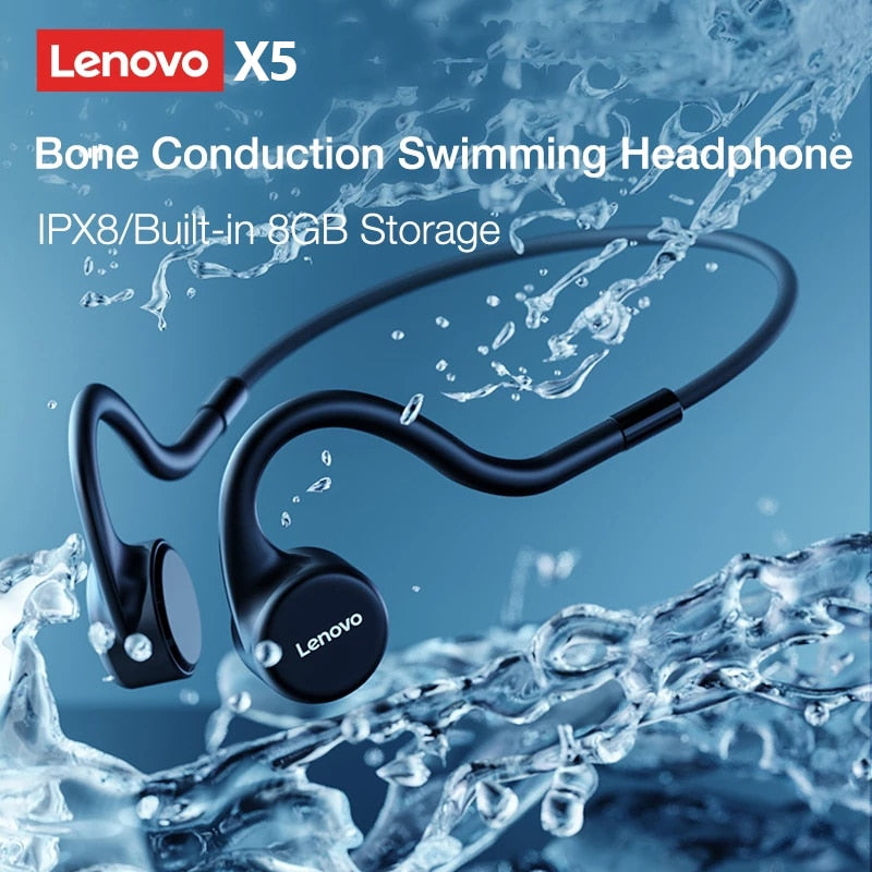 Lenovo Wireless Headphones Bluetooth Earphones X3 X4 X5 X3 Pro Headset Hifi Wireless Earbuds With Microphone Waterproof Earpods