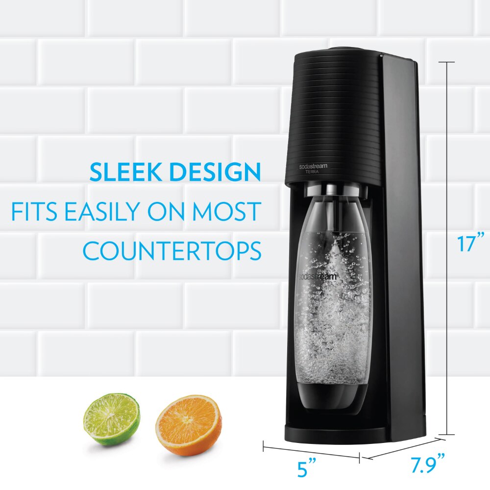 Terra Misty Blue Color Sparkling Water Maker Machine Soda Machine  Soda Stream  Soda Maker Soda Fountain Machine Soda Carbonator