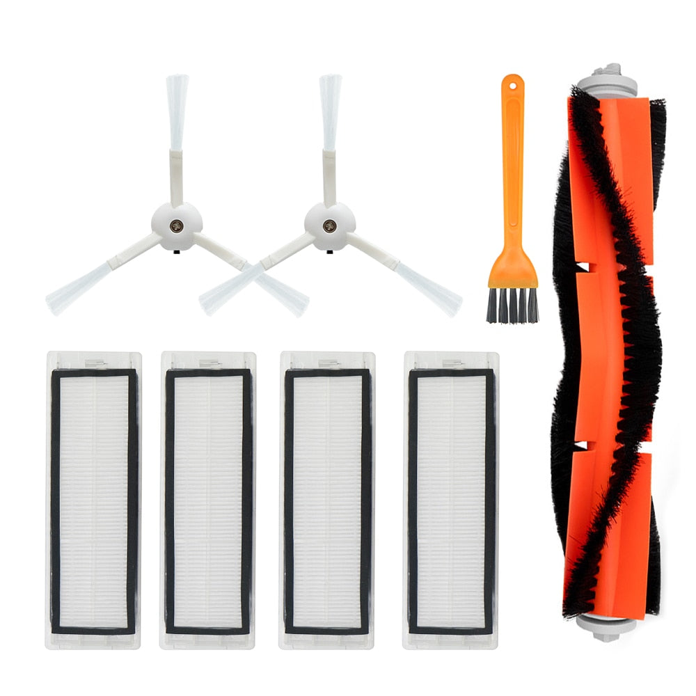HEPA Filter + Side Brush + Main Brush for Xiaomi MI Robot Vacuum 2 Roborock S50 S51 Vacuum Cleaner Parts Accessories