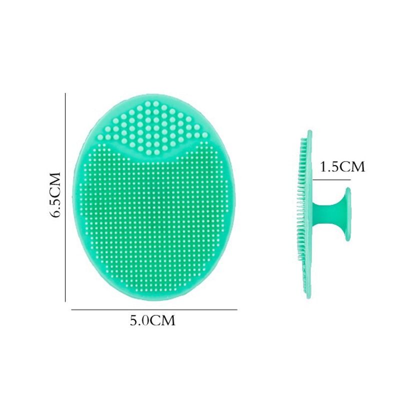 2/1pcs Baby Cleansing Brush Silicone Massager for Face Exfoliating Lifting Face Scrubber Massage Skin Care Tools Beauty Health