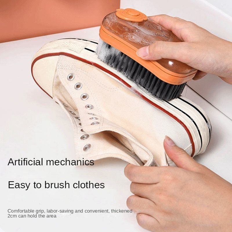 Multifunctional Liquid Cleaning Brush Automatic Soft Brush Shoe Artifact Shoe Brush Shoe Laundry Brush Household Brush Clothes