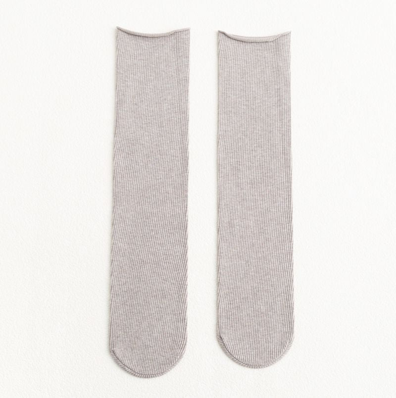 Women Socks 2022 New Fashion Colorful Women Cotton Socks Korean Style Comfort Long Elastic Breathable Slouch Socks For Girls