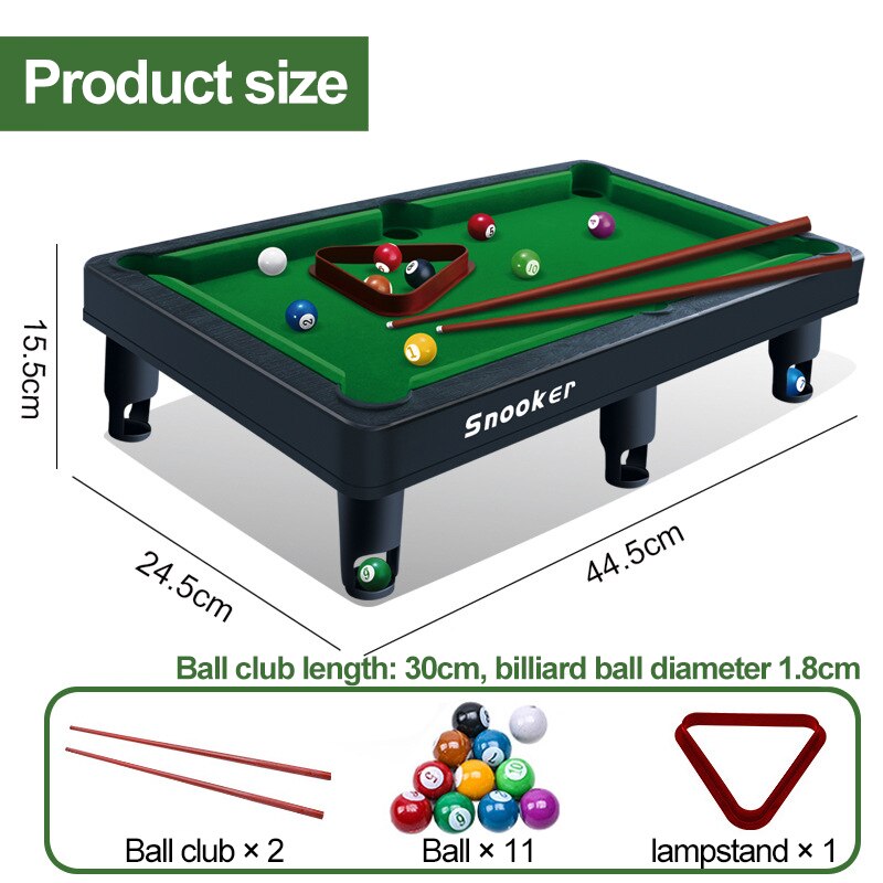 New Board Games Mini Ball Billiards Snooker Kids Toys Home Party Montessori Sports Table Game Parent Child Interaction Boys Gift