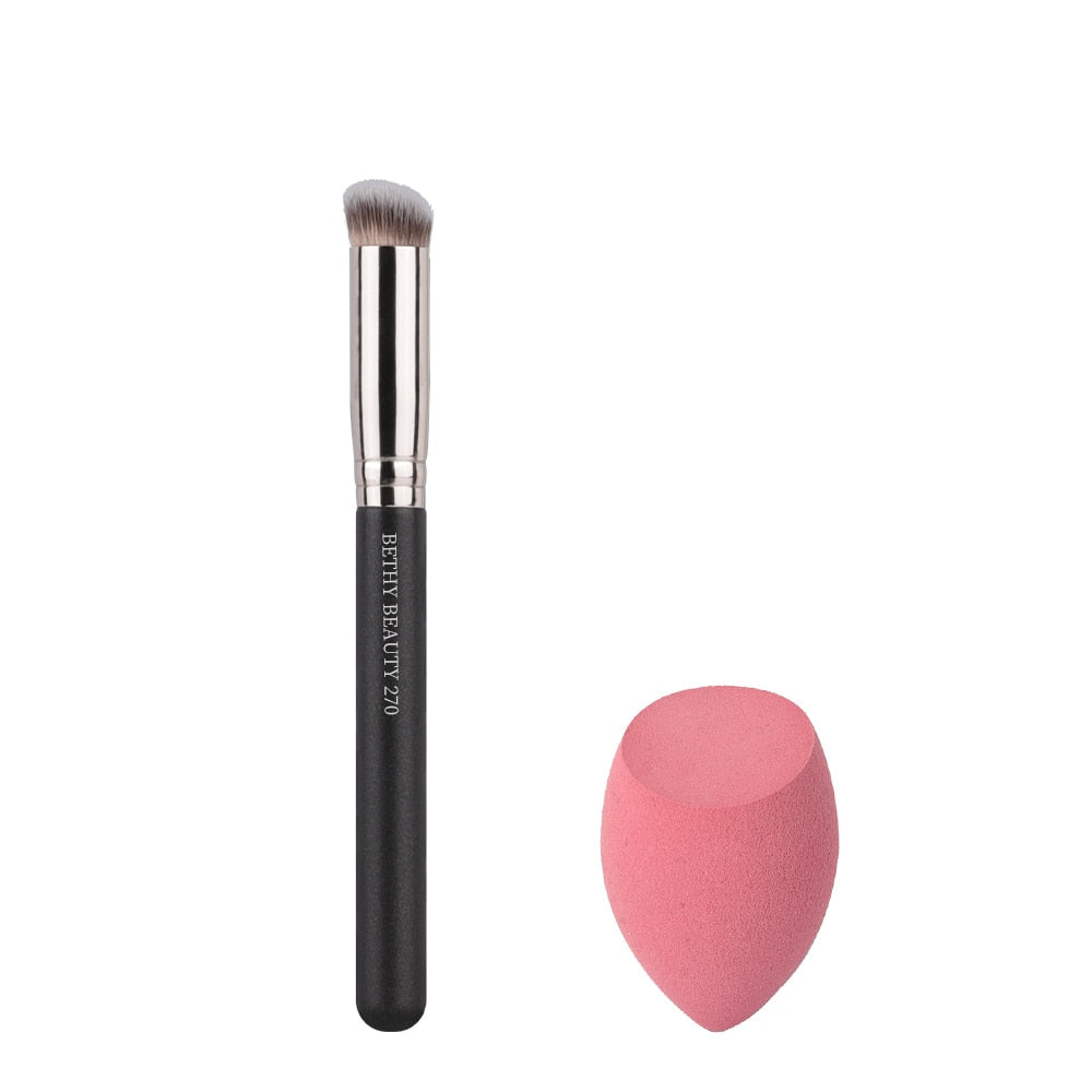 Bethy Beauty 2/3 pcs Foundation Concealer Brush Set Makeup Brush 170 270 Synthetic Hair Foundation Blending Brush Cream Contour