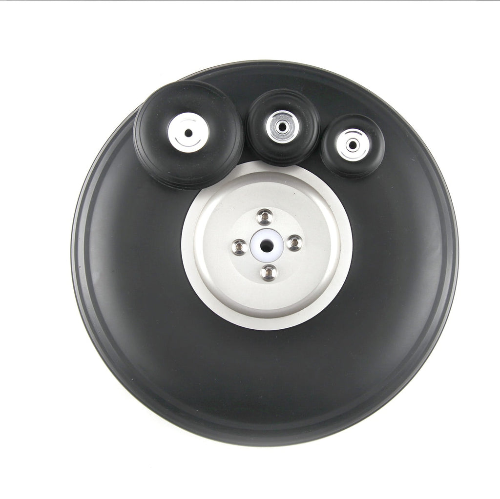 1 Pair Sky-Fly RC Model PU Wheels With Aluminum Hub Multi-size 1 inch " to 5 inch "