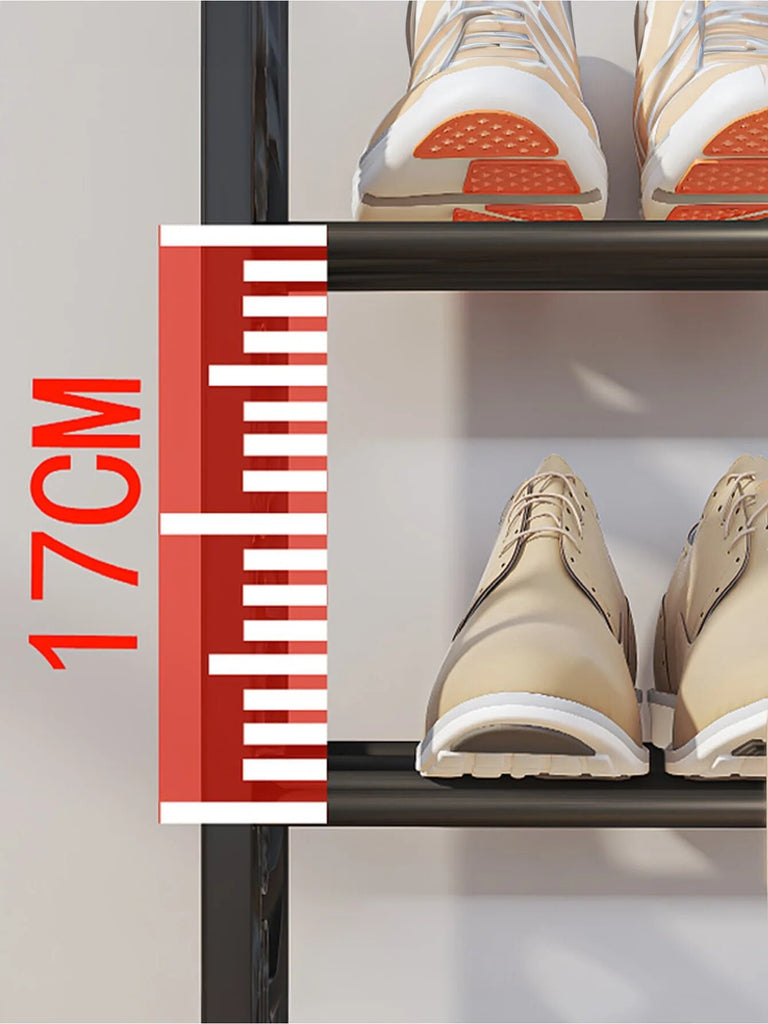 Practical Shoe Rack for Keeping Shoes Organized: Ideal for Home Entrance and Indoor Use