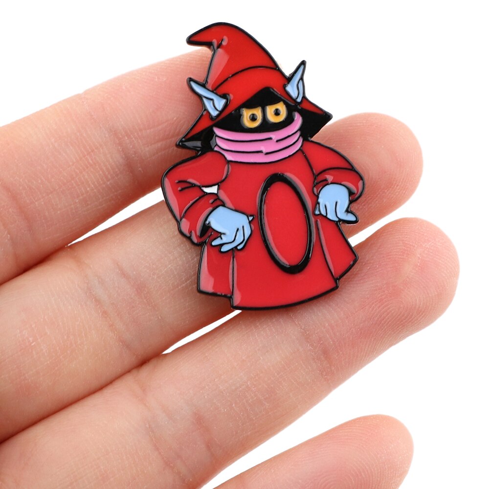 K1181 Magic Story Resource Cartoon Enamel Pin Brooches Creative Metal Brooch Pins Denim Hat Badge Jewelry 1pcs