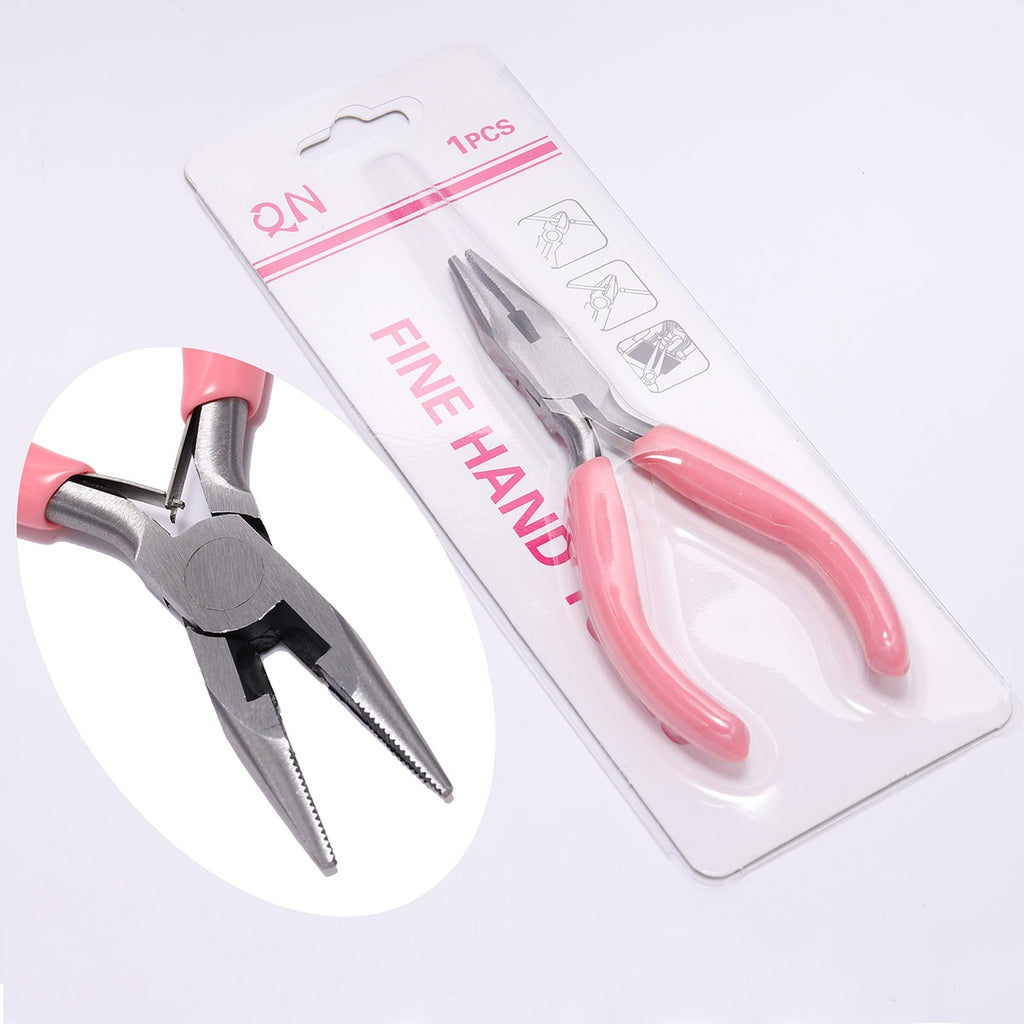 Ferronickel Carbon-Hardened Steel Round Nose End Cutting Jewlery Pliers Tools DIY Equipment Pliers Fit Handcraft Beadwork Repair.