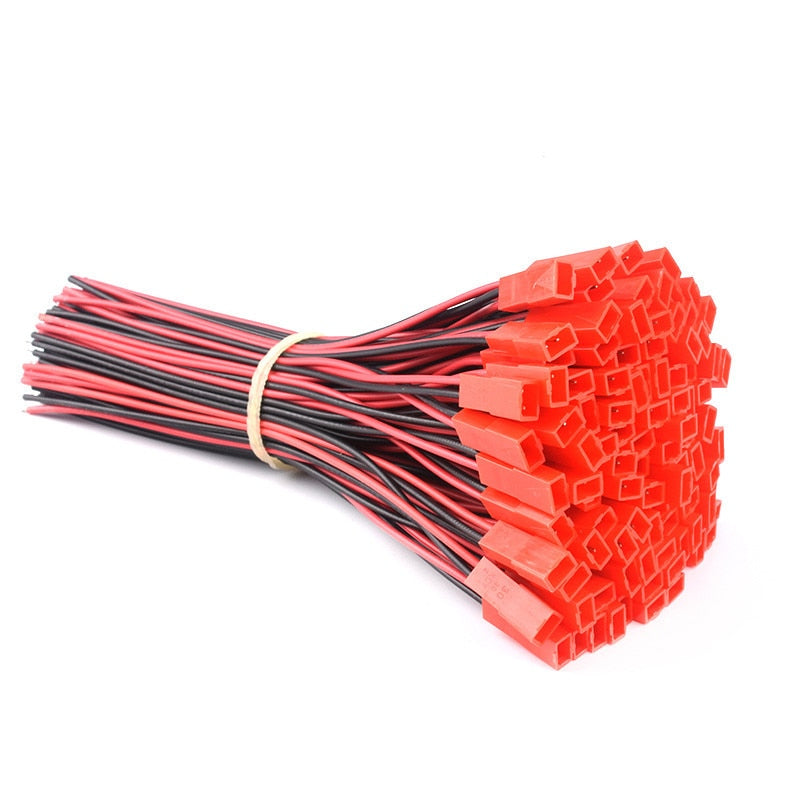 5/10/20/50/100 Pairs 100mm/180mm Male Female Connector JST Plug Cable For RC BEC Battery Helicopter DIY FPV Drone Quadcopter