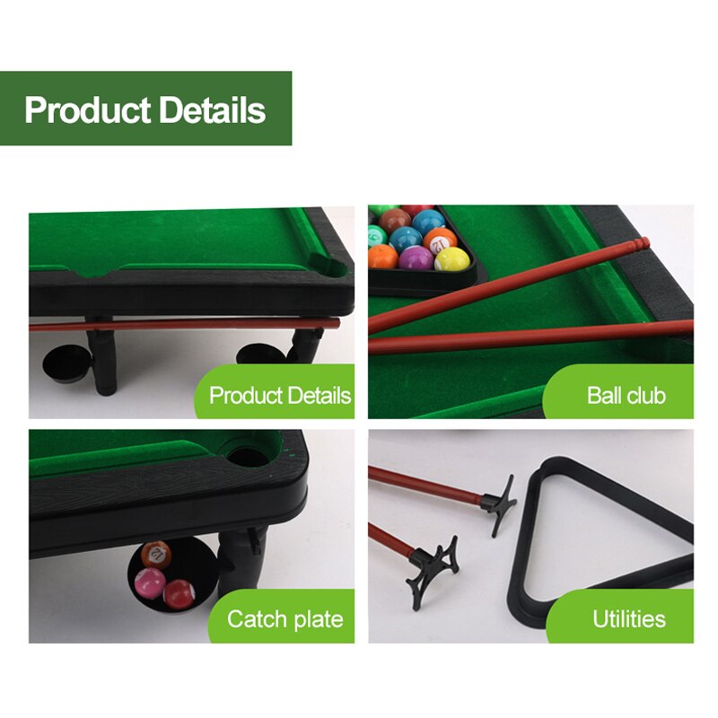 New Board Games Mini Ball Billiards Snooker Kids Toys Home Party Montessori Sports Table Game Parent Child Interaction Boys Gift