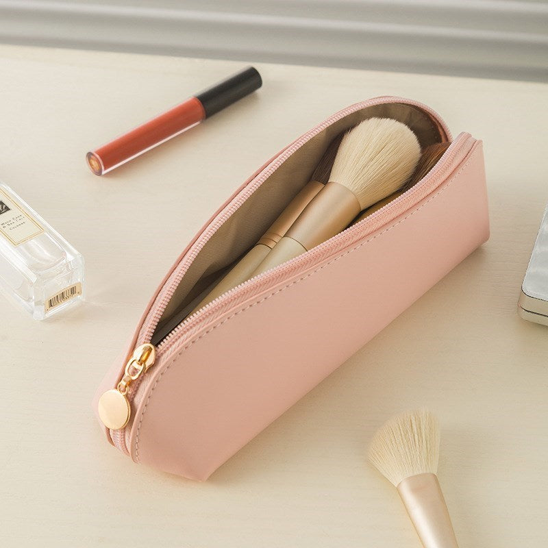 Large Travel Cosmetic Bag for Women Makeup Organizer Leather Toiletry Kit Bags Make Up Case Storage Pouch Luxury Lady Box