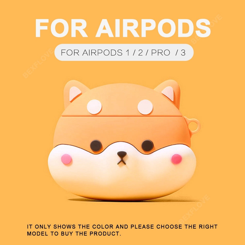 3D Hearphone Case For Airpods 2 3 Pro 1 Case Silicone Cute Earphone Cover for Apple Air Pods Pro 2 3 1 Earpods Case Charging BOX