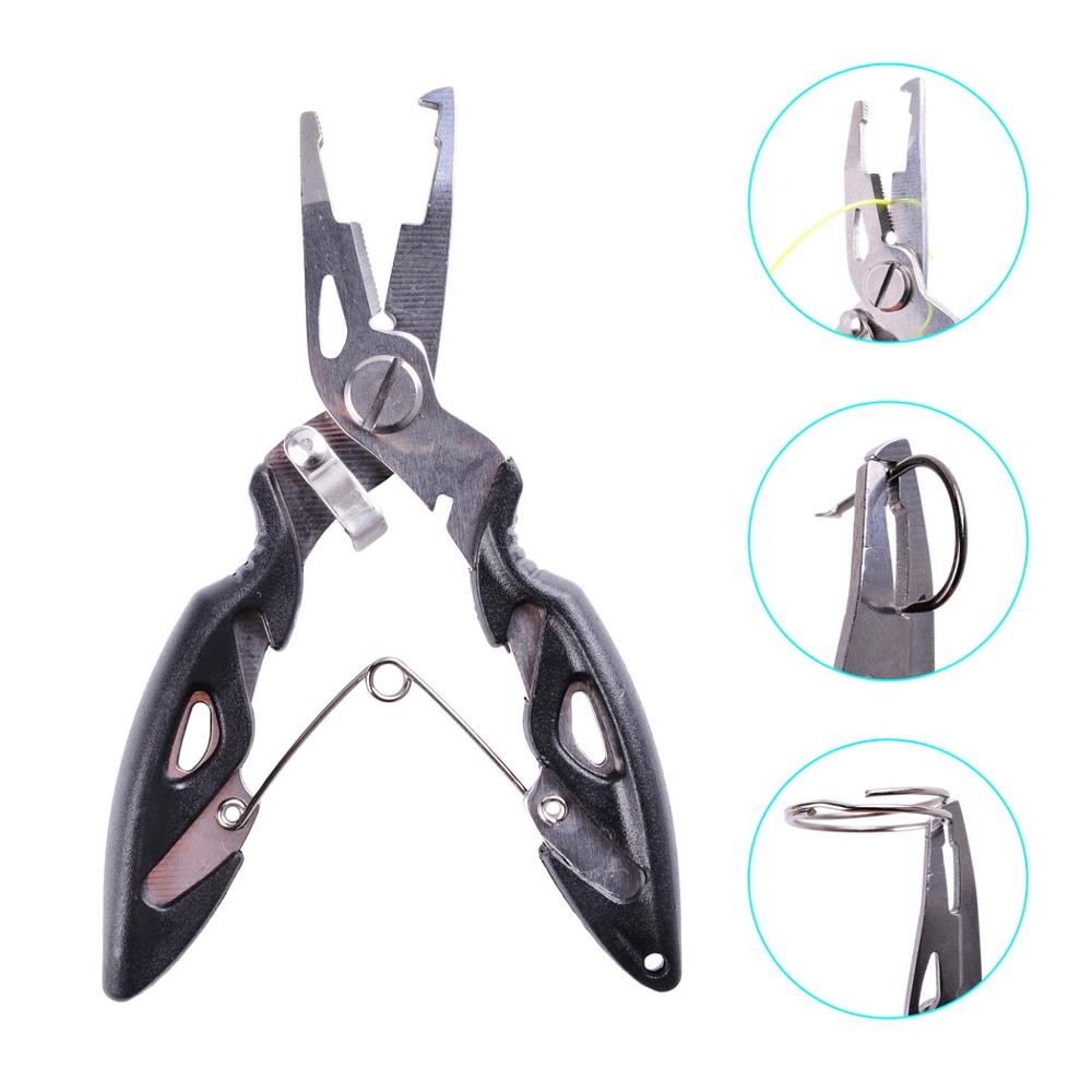 Fishing Plier Scissor Braid Line Lure Cutter Hook Remover etc. Fishing Tackle Tool Cutting Fish Use Tongs Multifunction Scissors