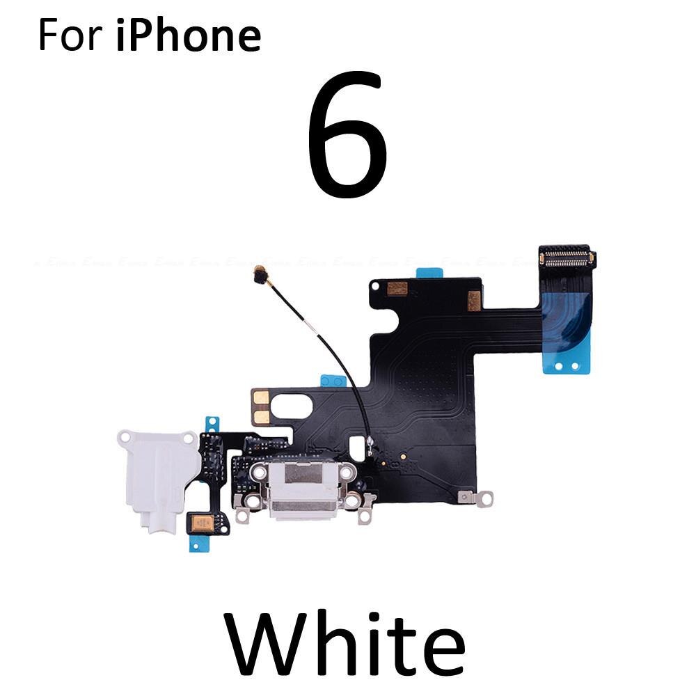 High Quality Charging Flex Cable For iPhone SE 2020 6 6S 7 8 Plus X XS Max USB Charger Port Dock Connector With Mic Flex Cable