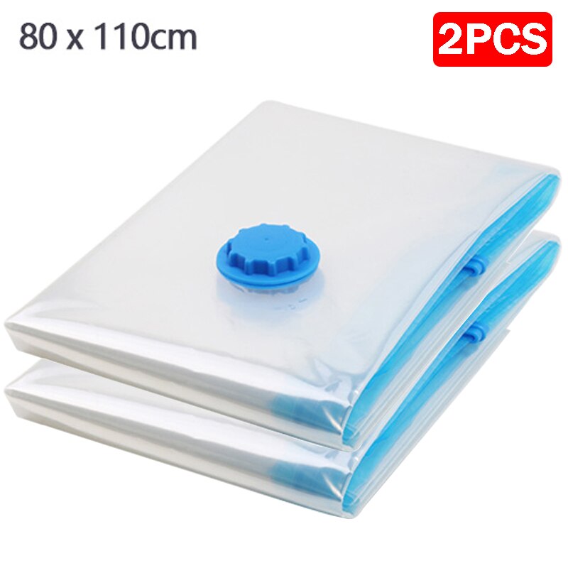 Vacuum Bag Storage Bag Home Organizer Transparent Border Foldable Clothes Organizer Seal Compressed Travel Saving Bag Package