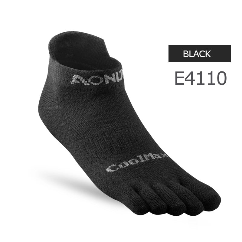 Toe Socks 2019 New CoolSpec Run Lightweight No-show Blister prevention Five Fingers Running Basketball Yoga Socks Men